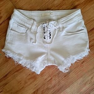 Daytrip Gemini lace up shorts 24